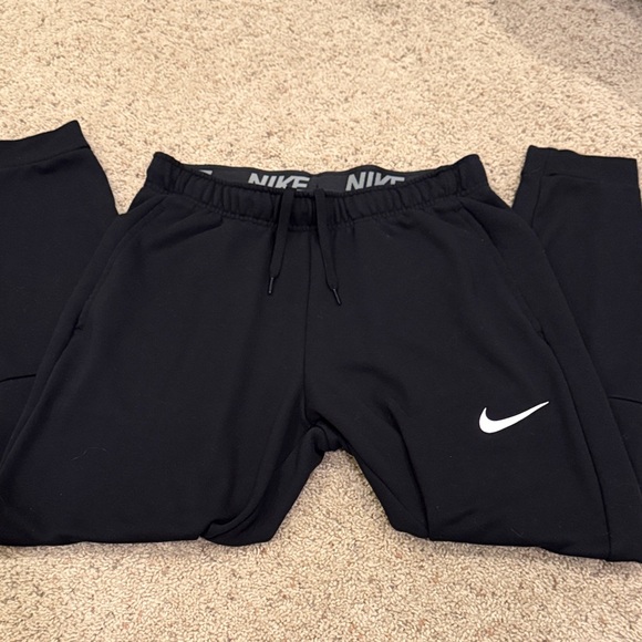 Nike Other - Nike Black Sweatpants with White Logo
